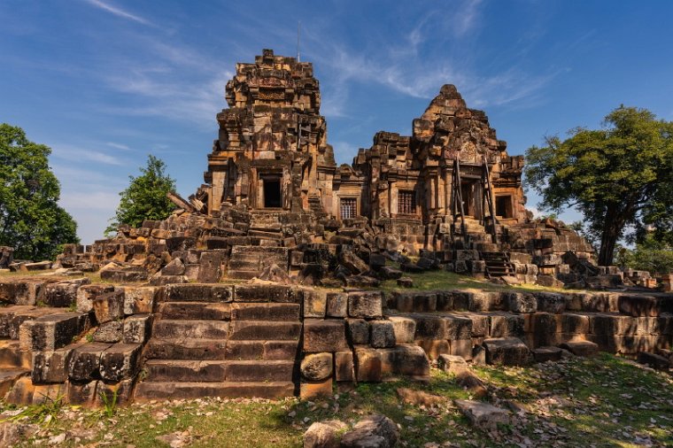 107 Cambodja, Battambang, Wat Ek Phnom.jpg